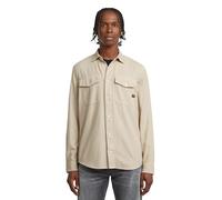 G-Star Herrenhemd Marine Slim Beige D24963-D454-D848 50% Baumwolle Größe L