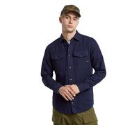 G-Star RAW Langarmhemd Marine Slim – Sartho Blue (GD) – Größe S