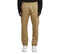 Chinohose G-STAR "Morry Tapered Chino", Herren, Gr. 34, Länge 32, safari, Obermaterial: 50% Baumwolle, 48% Baumwolle, 2% Elasthan, Hosen Chinohose (97711102-34) safari