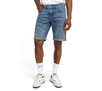 Shorts G-STAR "Mosa Shorts", Herren, Gr. 26, Normalgrößen, faded cascade, Obermaterial: 2% Elasthan, Hosen Shorts (97872858-26) faded cascade