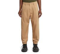 G-STAR Pleated Chino Relaxed Tapered Braun 35-34 lion gd D24543-D910-B666-3534