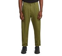 G-STAR Herren Pleated Chino Relaxed Tapered, Grün (Mayfly gd D24543-D910-H031), 33W / 32L