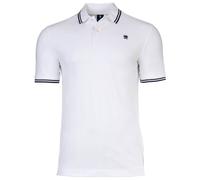 G-STAR Herren Dunda Slim Stripe Poloshirt, Weiß (White D17127-5864-110), XL