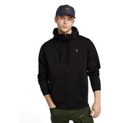 G-Star Sweatjacke Premium Core mit Reißverschluss Stehkragen Dark Black L