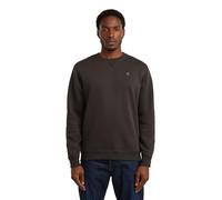 G-Star RAW Sweatshirt aus Baumwoll-Mix Modell 'Premium core' in Dunkelbraun, Größe S