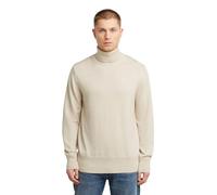 G-STAR Premium Core Turtle Strickpullover Weiß S whitebait D27706-B692-1603-S