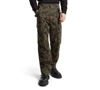 G-Star Herren R-3N Regular Straight Cargohose, Mehrfarben (Shadow Olive Island camo D25224-D386-G739), 33W / 30L