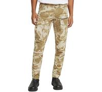 G-STAR Herren Rovic Zip 3D Regular Tapered Pants Mehrfarben (Dk Brick Gd Glitch Beach Camo D02190-d955-h174) 32W / 32L