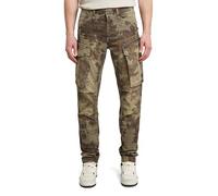 G-STAR Herren Rovic Zip 3D Regular Tapered Pants Pants, Mehrfarben (Vintage Dust Turf Forest Camo D02190-e081-h585), 36W / 34L