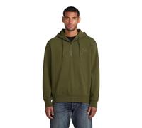 G-STAR 8719965012981 Men's Script Half Zip HDD sw Hooded Sweatshirt, Grün (Shadow Olive D27763-D566-B230), XS