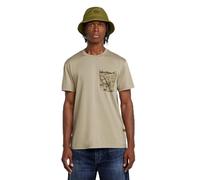 G-Star Herren Shadow Woven Camo Pocket R T T-Shirt