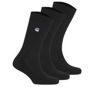 G-STAR Herren Socken, 3er Pack - SAGE, Dress Socks, Logo, einfarbig 44-47,5 Blau