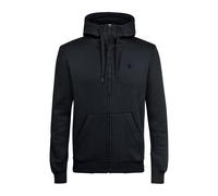 G-Star Sweatjacke Premium Core mit Reißverschluss Stehkragen Dark Black L