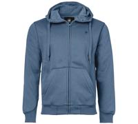 G-STAR Herren Sweat-Jacke - Premium Core, Loungewear, Zipper, Kapuze, einfarbig S Blau