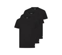 G-STAR Herren T-Shirt, 3er Pack - COVE, Rundhals, einfarbig Schwarz 2XL