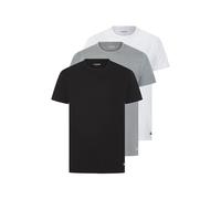 G-STAR Herren T-Shirt, 3er Pack - COVE, Rundhals, einfarbig Schwarz/Grau/Weiß M