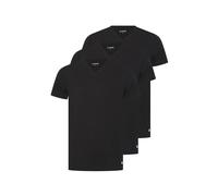 G-STAR Herren T-Shirts, 3er Pack - SPRUCE, V-Neck, einfarbig Schwarz / M M Schwarz