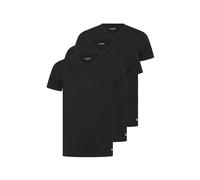 G-STAR Herren T-Shirts, 3er Pack - SPRUCE, V-Neck, einfarbig Schwarz XL