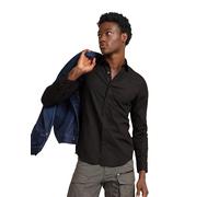 G-Star Herren Uniform Slim Hemd, Schwarz (dk Black D25176-D701-6484), XXL