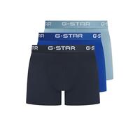 G-STAR Herren-Unterhose, Asche, 3er-Pack, Faded Denim - Mazarine Blue - Navy, L