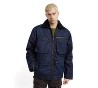 G-Star RAW Utility Sherpa Jacke Dunkelblau L D25180-4639-G831-L