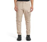 Cargohose G-STAR "Zip Pocket 3D Skinny Cargo Pants 2.0", Damen, Gr. 32, Länge 34, dk brick, Obermaterial: 98% Baumwolle, 2% Elasthan, Hosen Cargohose (37093046-32) dk brick
