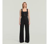 G-STAR High Waist Jumpsuit Schwarz XL dark black D23559-4622-6484-XL