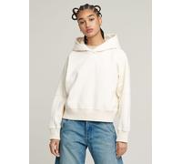 G-STAR Embossed Oversized Hooded Sweatshirt Weiß L Light Chalk D26362-D427-1284-L