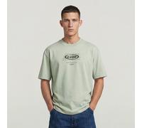 G-STAR Hyper Graphic Relaxed T-Shirt Grün S pale green D29377-E385-C199-S