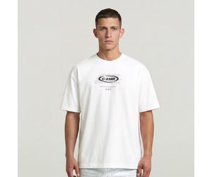 G-STAR Hyper Graphic Relaxed T-Shirt Weiß XXS white D29377-E385-110-XXS