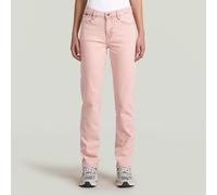 5-Pocket-Jeans G-STAR "Iggie Straight Jeans", Damen, Gr. 25, Länge 32, faded frosty pink, Obermaterial: 88% Baumwolle, 11% Baumwolle, 1% Elasthan, Jeans 5-Pocket-Jeans (96025204-25) faded frosty pink