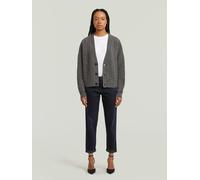 Boyfriend-Jeans G-STAR "Kate", Damen, Gr. 30, Länge 34, blau (worn in polar blau), Denim/Jeans, Obermaterial: 94% Baumwolle, 5% Elastomultiester, 1% Elasthan, weit, unten schmal lang, Jeans (99125461-