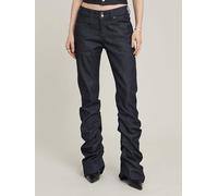 5-Pocket-Jeans G-STAR "G-Staq Low Bootcut Jeans", Damen, Gr. 30, Länge 30, raw denim, Obermaterial: 100% Baumwolle, Jeans 5-Pocket-Jeans (54164130-30) raw denim