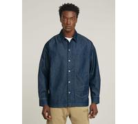 G-Star Jeans-Hemd - Comfort fit - in Dunkelblau - Größe XXL | Herren Plussize