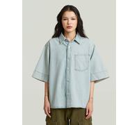 G-Star Jeans-Hemd - Regular fit - in Hellblau - Größe S | Damen Blusen