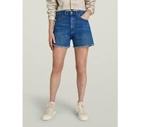 G-Star RAW High Denim Shorts Raw Edge Dunkelblau 23 D24382-D434-G675-23