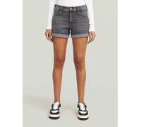 Shorts G-STAR "Judee Denim Shorts", Damen, Gr. 23, vintage skyrocket, Obermaterial: 98% Baumwolle, 2% Elasthan, Hosen Shorts (85374158-23) vintage skyrocket