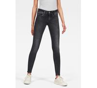 G-Star Lynn Mid Super Skinny Damen Jeans schwarz Gr. 26/32