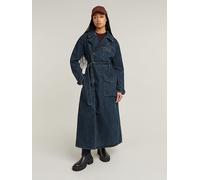 G-Star Jeans-Trenchcoat in Dunkelblau - Größe XL | Damenjacken