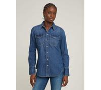 G-Star Jeansbluse in Blau - Größe S | Damen Blusen