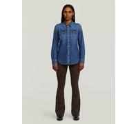 G-Star Jeanshemd in Blau - Größe XS | Damen Blusen