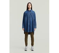 G-STAR Oversized Denim Shirt Evergreen Mittelblau XS faded harbor D22588-D832-D331-XS