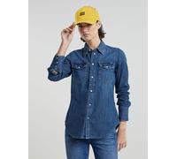 G-Star Jeanshemd in Dunkelblau - Größe M | Damen Blusen