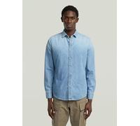 G-Star Jeanshemd in Hellblau - Größe M | Herren Plussize