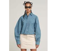 G-Star Jeanshemd in Hellblau - Größe XL | Damen Blusen