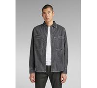 G-Star Jeanshemd in Schwarz - Größe XS | Herren Plussize