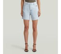 G-star Jett Hochtaillen-denim-shorts 28 Beached Faded Blue Galena