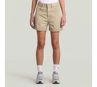 G-STAR Judee Short Clean Edge Shorts Beige 24 dk brick gd D24612-C106-D848-24