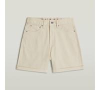G-STAR Judee Shorts Clean Edge Weiß 28 ecru gd D24612-C106-C487-28