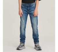 G-STAR Jungen 3301 Slim Jeans Mittelblau 12 faded cascade D24923-01-C606-12